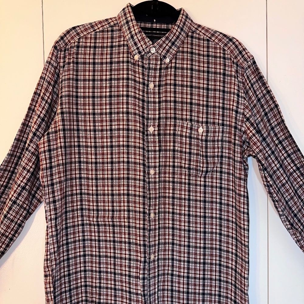 French Connection Long Sleeve Button Down